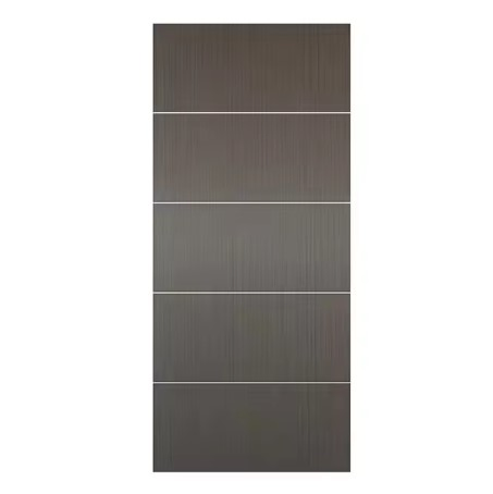 DIY American Style Modern Interior Design Custom Sliding Insulated Barn Door Teak Wood Door