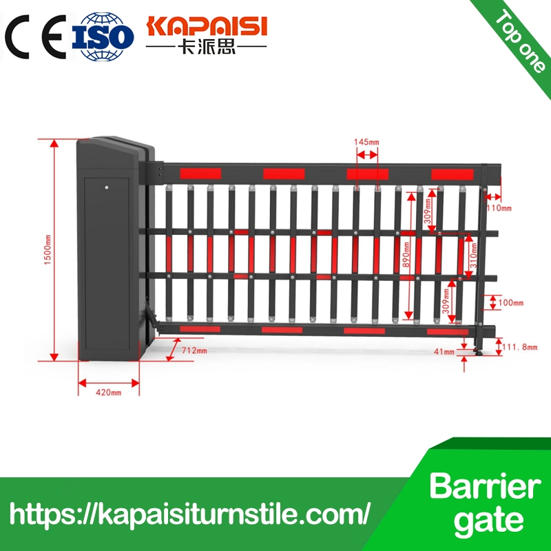 CE Approval Anti-Crash Function Security Parking Boom Barrier Gate