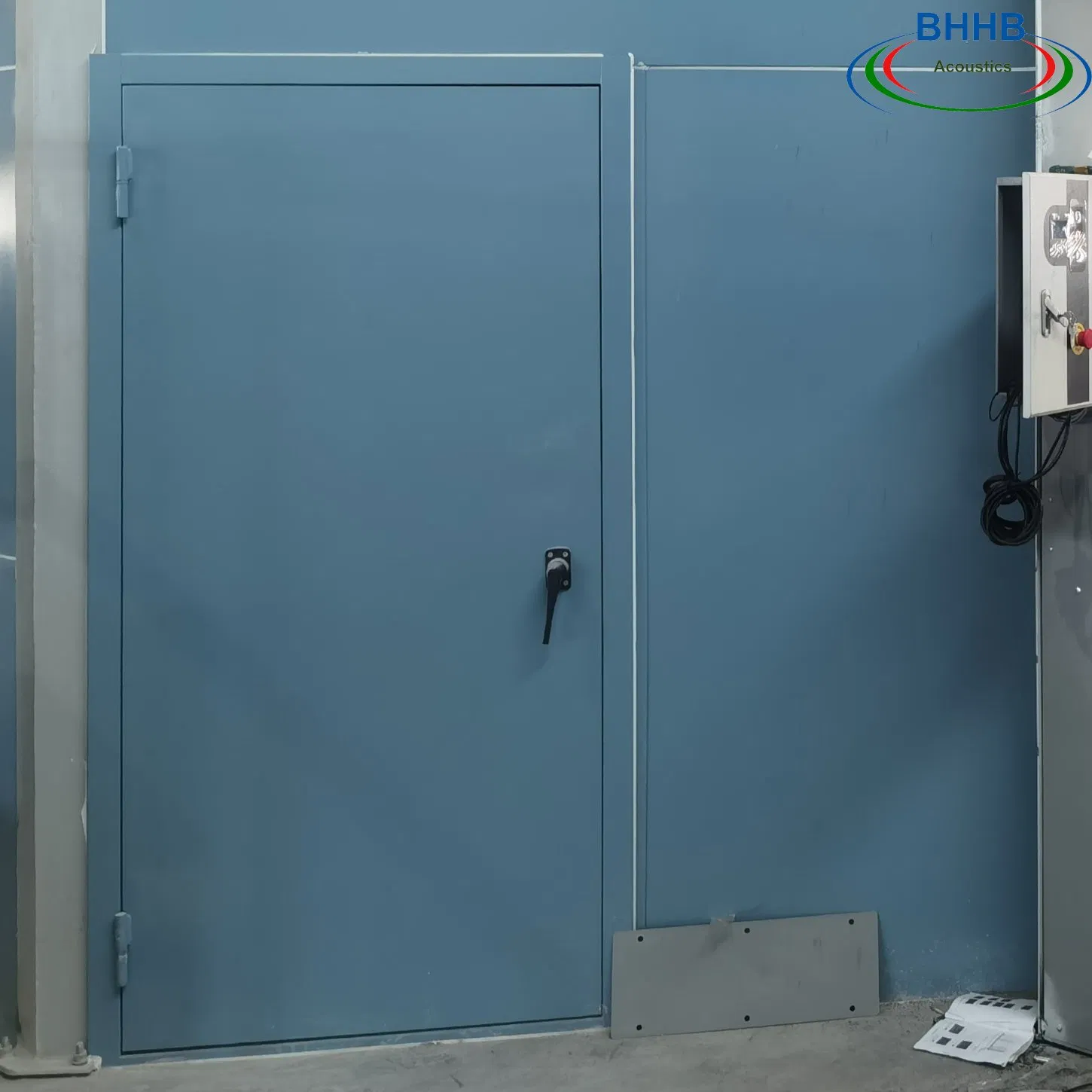 Supply Steel Fireproof Acoustic Doorssound Insulation Double Soundproof Door