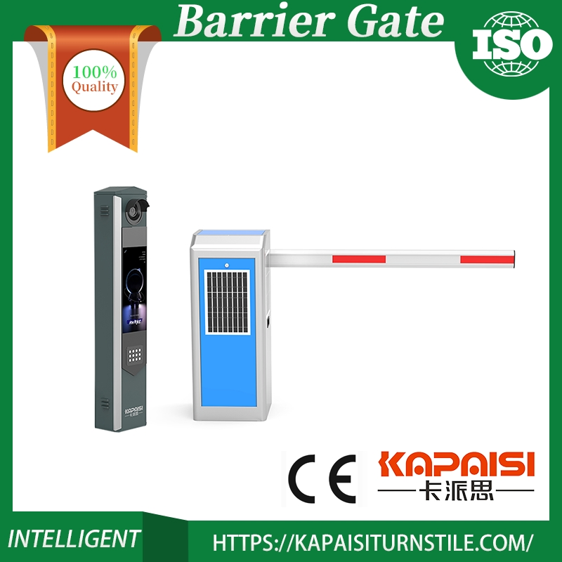 High Security Solar Panel Gate Barrier for Industrial Zones
