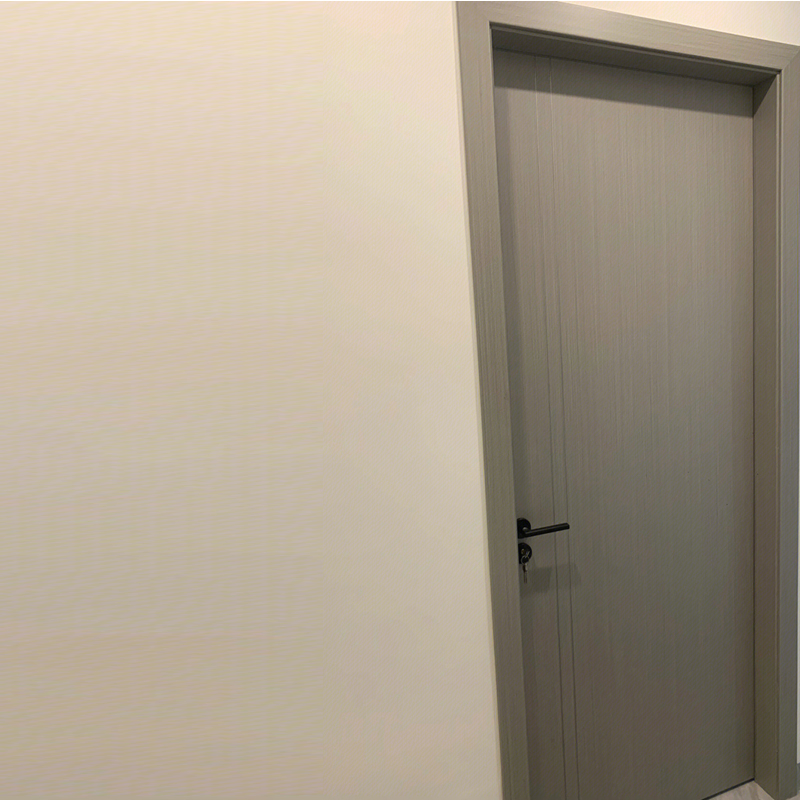 Modern Latest Design Commercial Frameless Flush Concealed Invisible Main WPC Interior Wooden Panel Room Hidden Secret Timber Door