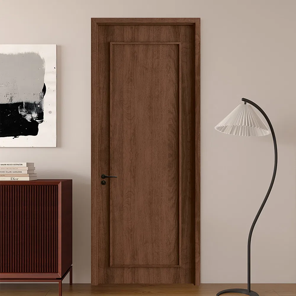Flush Solid Core Acoustic Soundproof Door Composite Wooden Door Solid Wood Door PVC Door Stylish PVC Door for House Applications