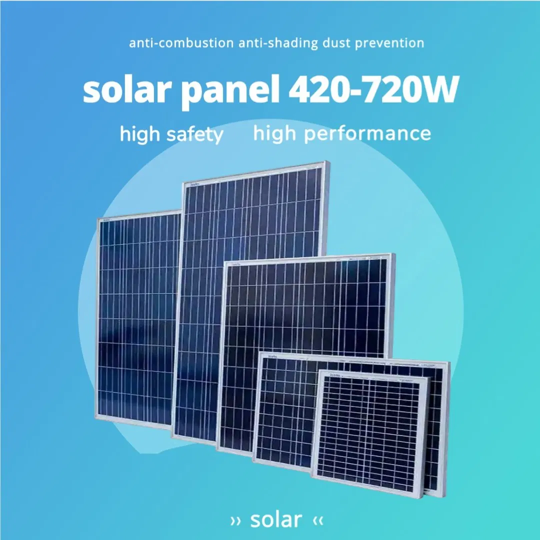 Smart Solar Cell Panel Kit with Charge Controller for Residential Energy Storage