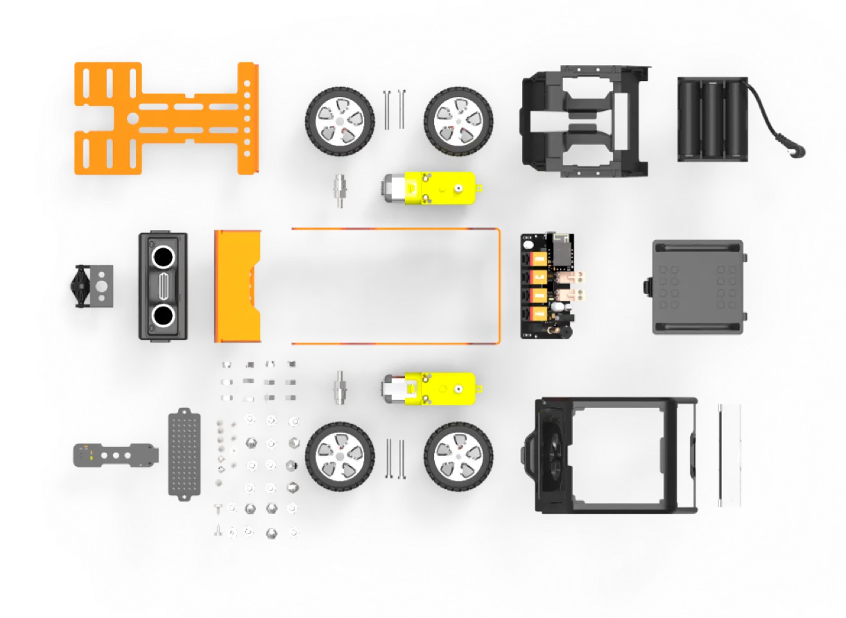 Weeemake Smart Education Robot Kids Coding Compatible Arduino IDE Car Robotics Kit for Schools