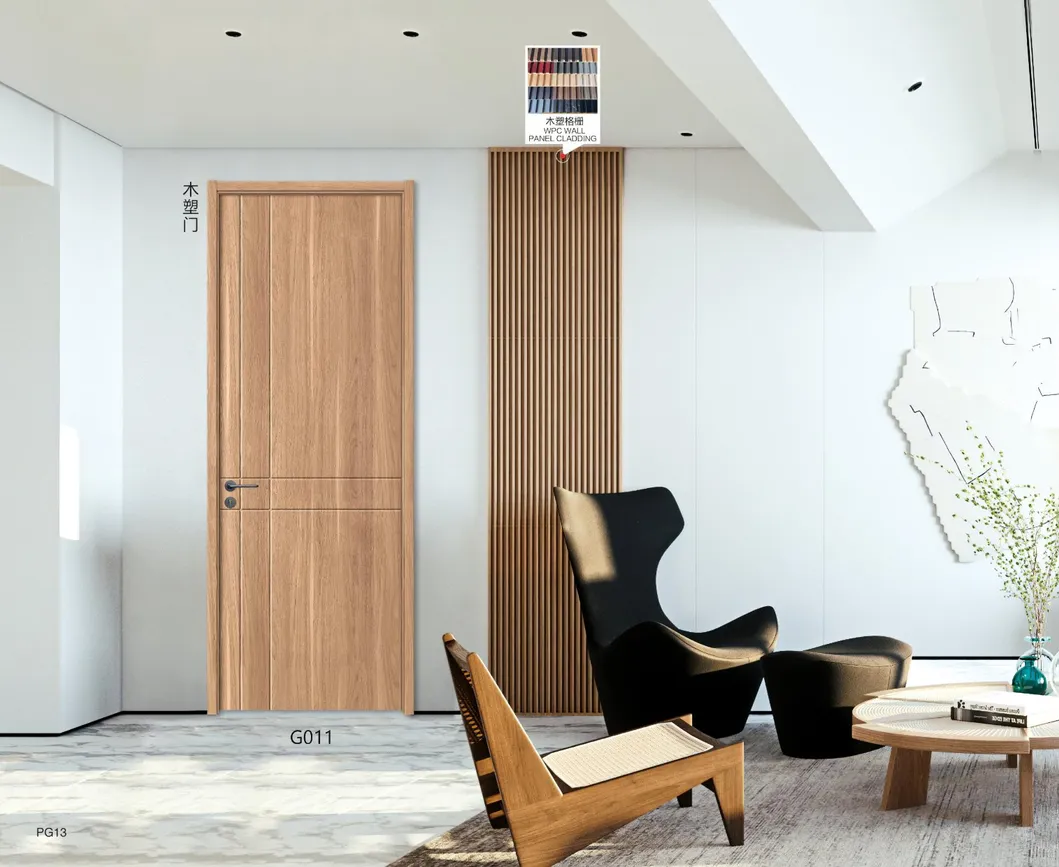 Modern Design Kitchen WPC Door