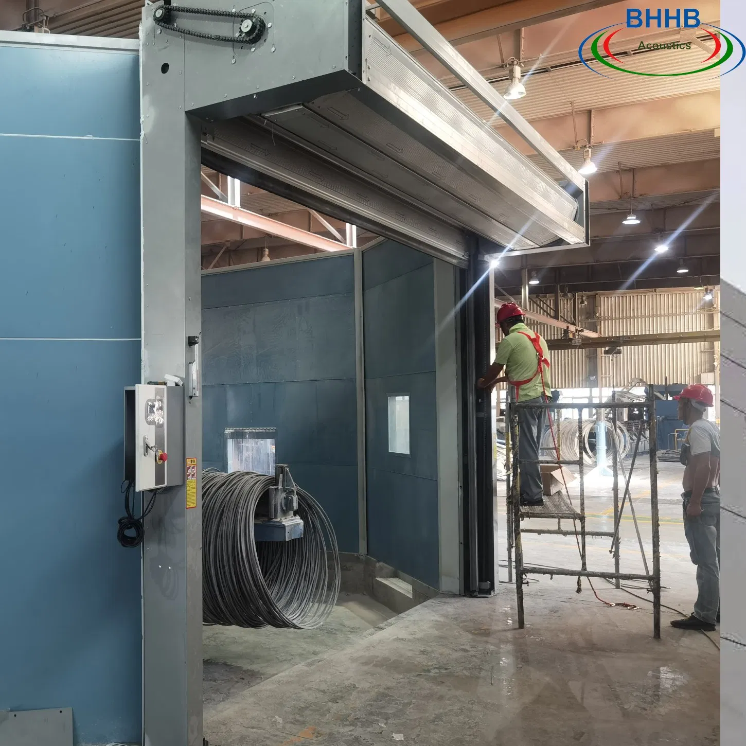 Supply Steel Fireproof Acoustic Doorssound Insulation Double Soundproof Door