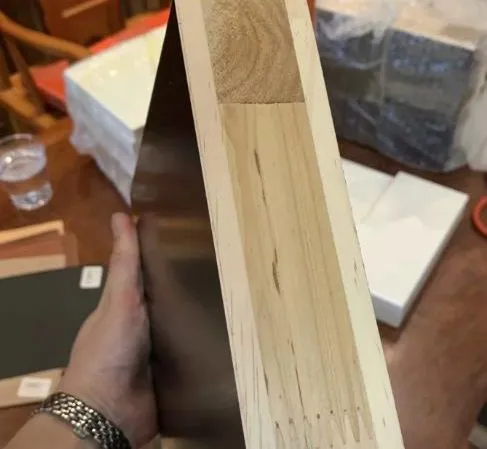 Wood types selection