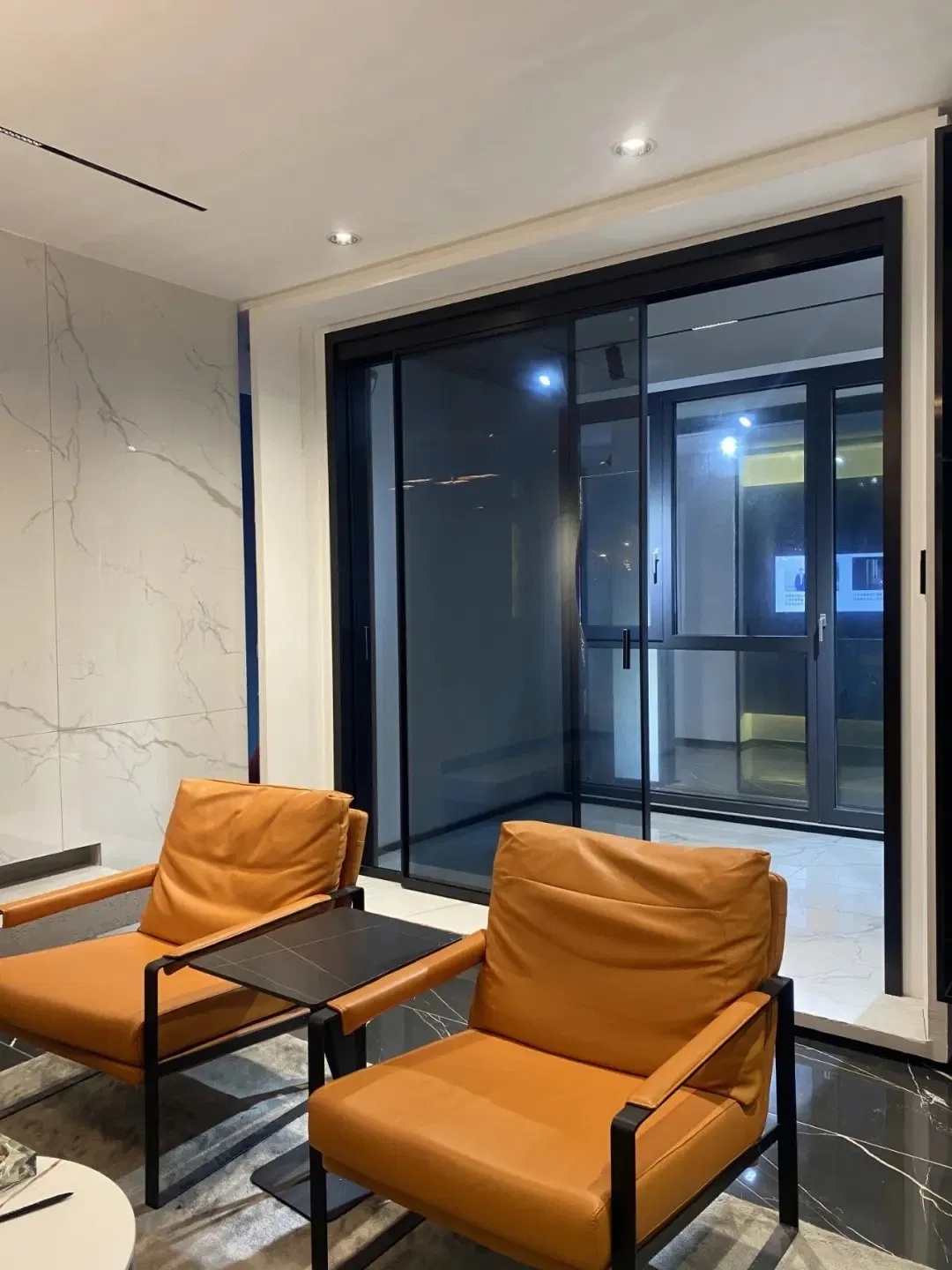 Switchable Smart Glass Sliding Door Office Automatic Interior Intelligent Privacy Framless Glass Doors