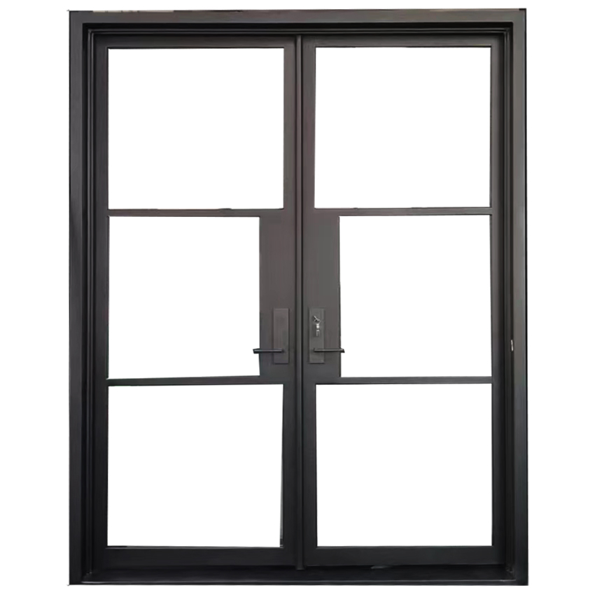 Zzyk-02 Dutch Door Wrought Iron Door Iron French Door