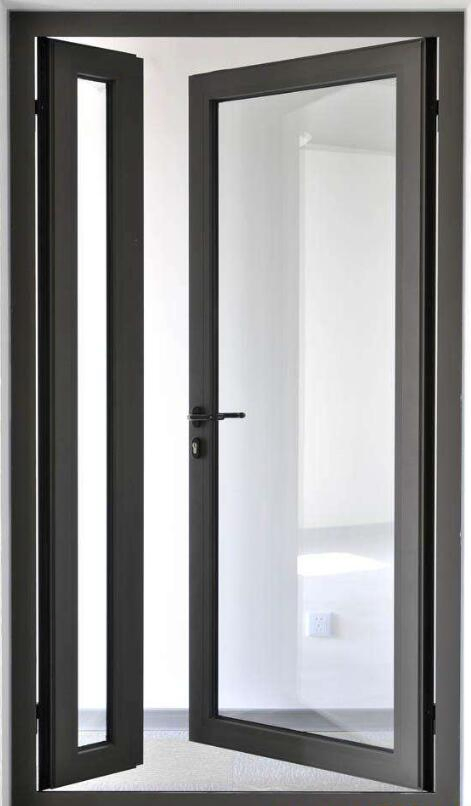North America Cold Resistance Thermal Break Double Glazed Aluminium Casement Glass Door Hinged Door