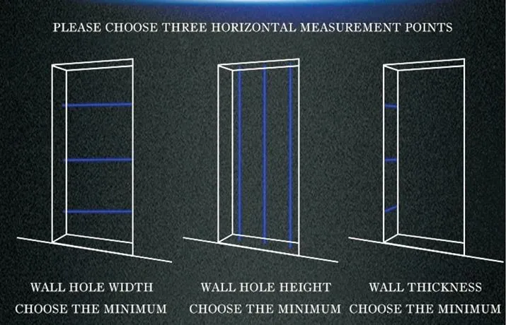 How to measure door size