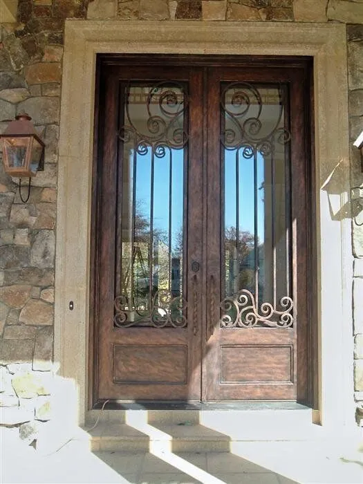 Wrought Iron Door Design 1