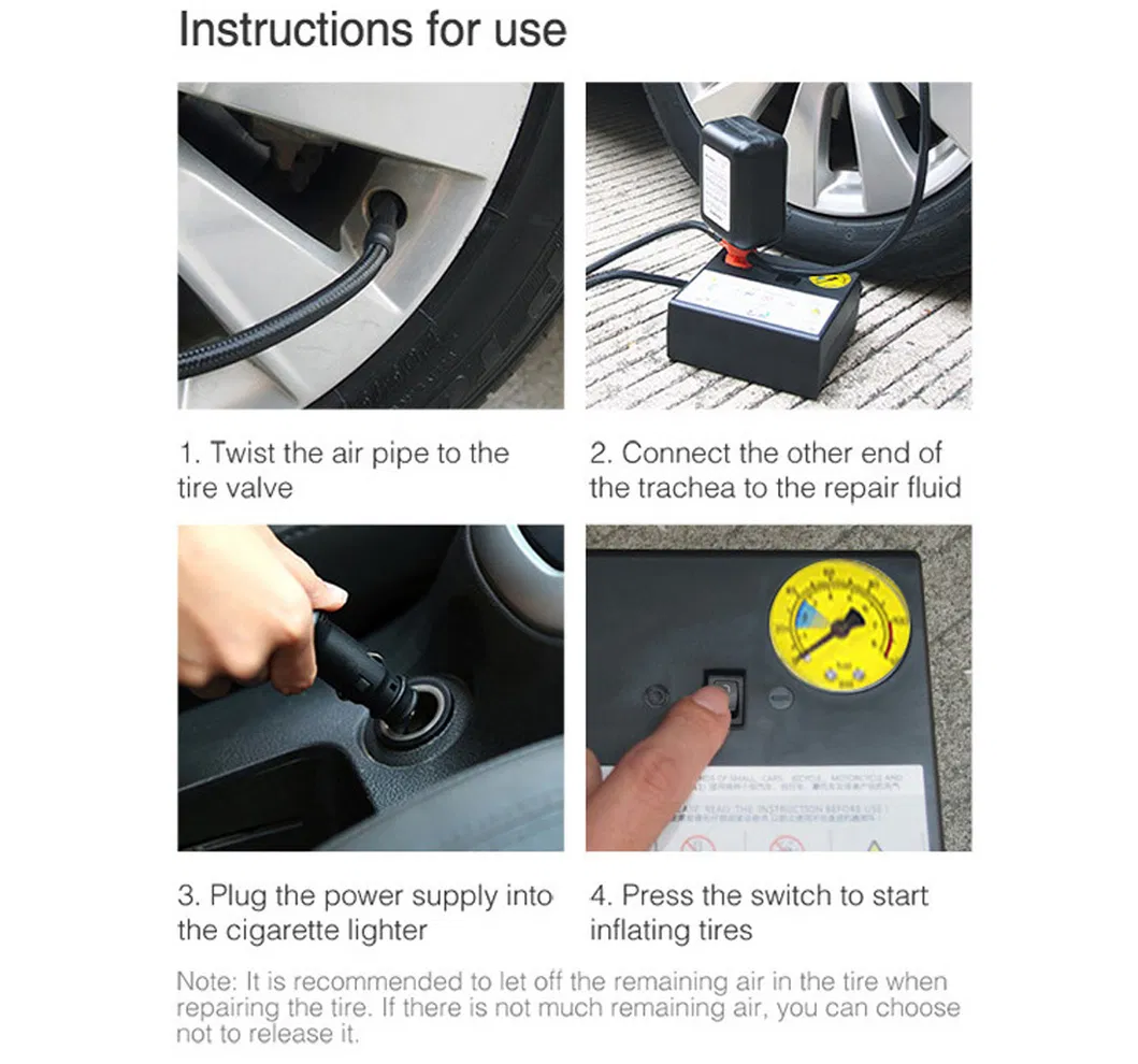 Flat Tire Repair Kit Detail 9