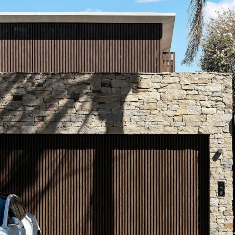 Dutch Imported Powder Coating Smart Aluminium Concealed Frame Grille Garage Doors