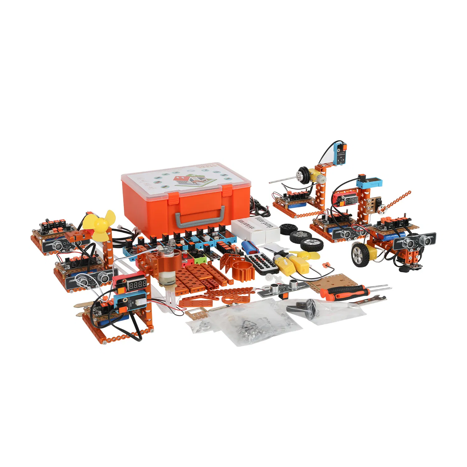 15 in 1 Stem Educational Building Kit Programmable Ai Smart Home Inventor Dly Robotics Kit for Kids School Classroom