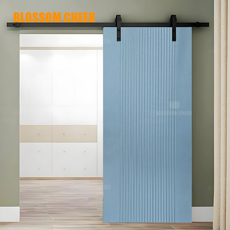 Cheap Custom Made Build Interior Stylish Modern Design Sliding Barn Doors