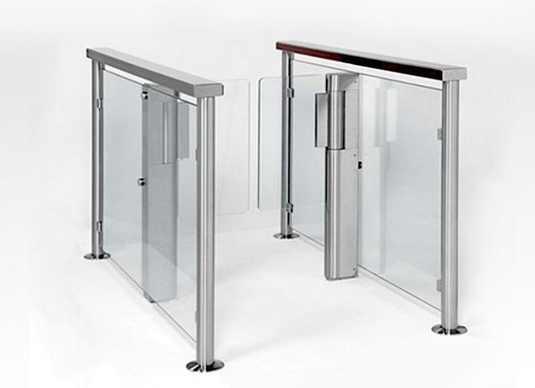 Speed Gate for Metro Station/ Train Station Security with Biometric Attendance System