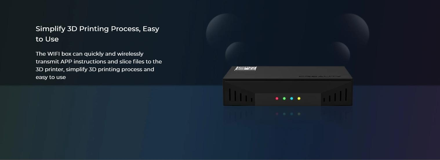 Creality- Smart Kit 2.0 with 8g TF Card Creality WiFi Box 2.0 &amp; HD Camera, Wireless Printing Real-Time Remote Monitoring,
