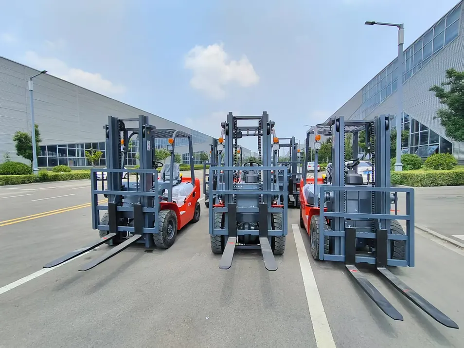 Diesel Forklift View 2