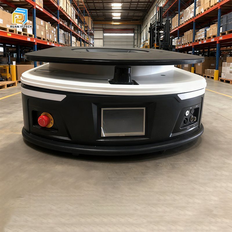 Material Handling 1000kg1500kg Automated Guided Vehicles Agv with Intelligent Solution &amp; Differential Drive