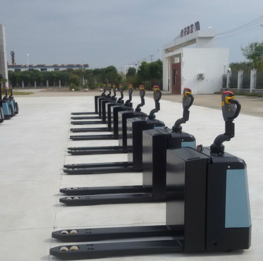 2t Full Electric Rider Pallet Truck with EPS System