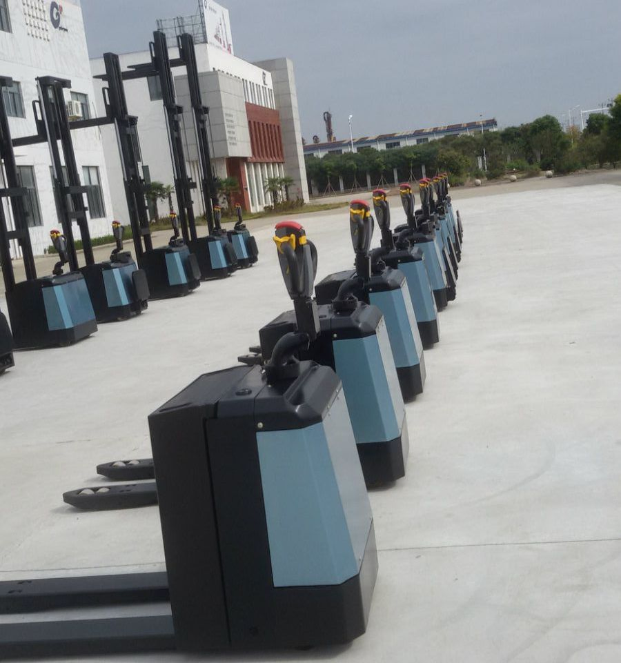 2t Full Electric Rider Pallet Truck with EPS System