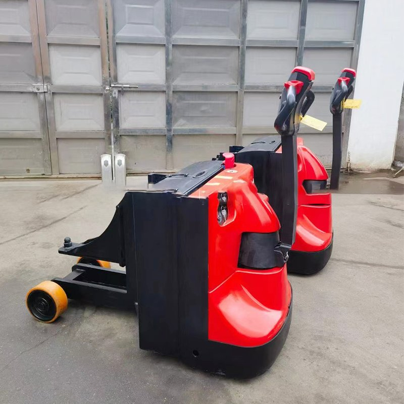 Efficient Material Transport 3000kg 6600lbs 3ton Portable Tow Truck Electric Tractor/Aviation Tow Cart