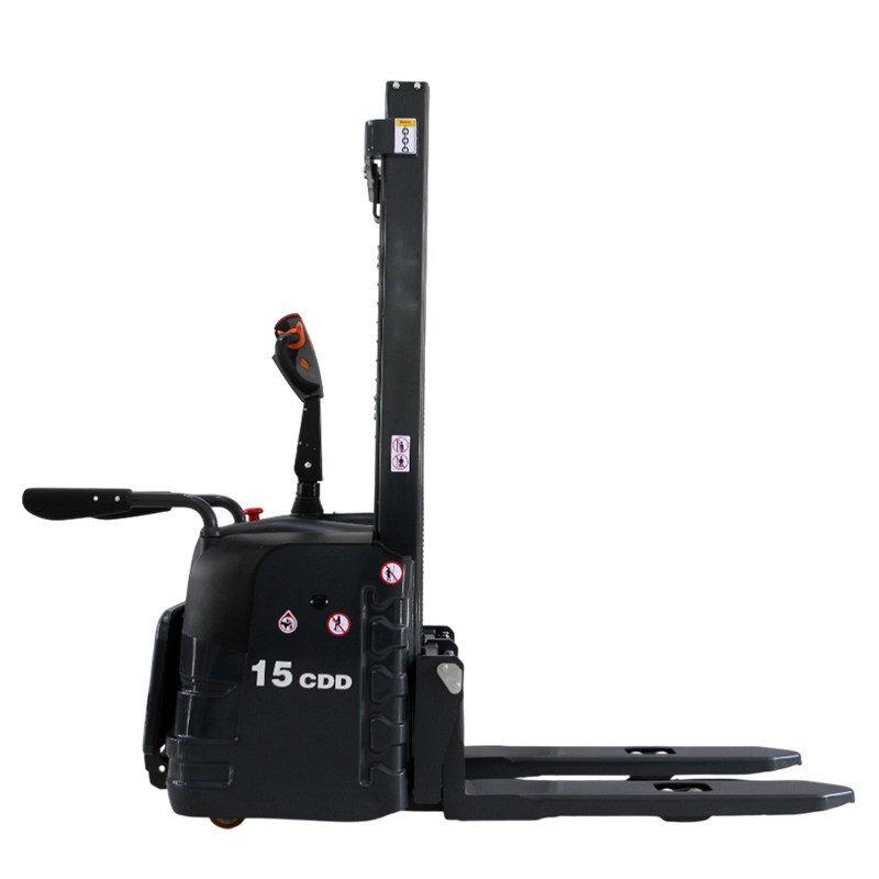 Standing Operation Full Life Small Pallet 1.5ton Electric Walkie Electric Stacker