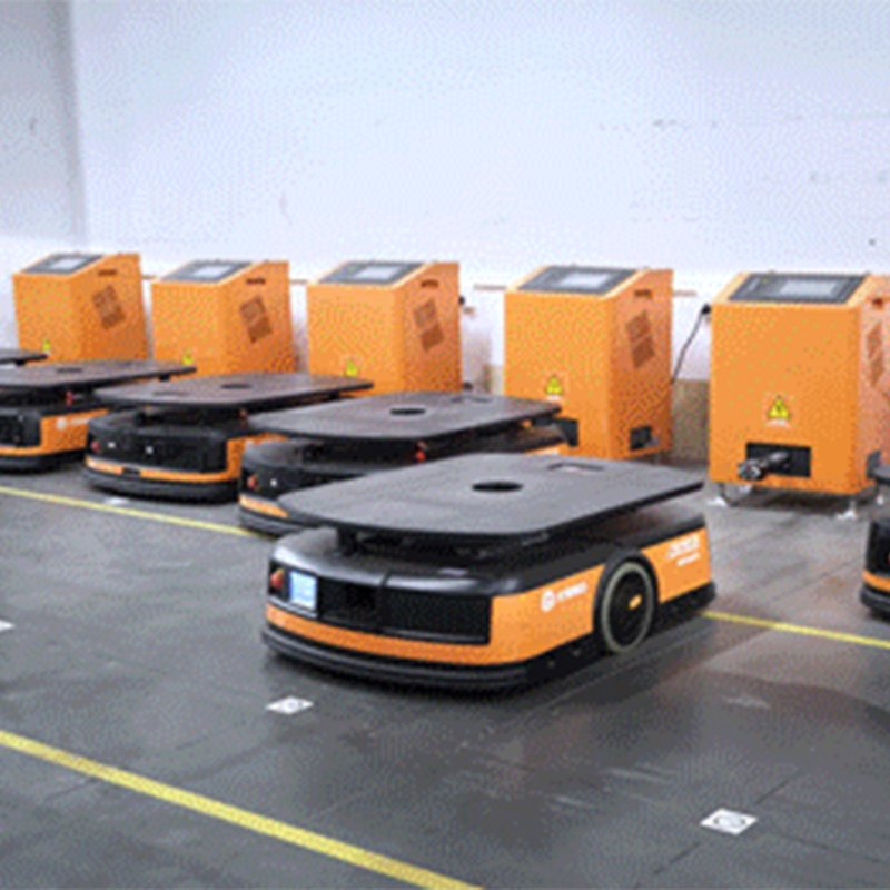 400kg Payload Hikrobot Q2-400d Automated Guided Vehicle Handling Agv AMR CE Certified