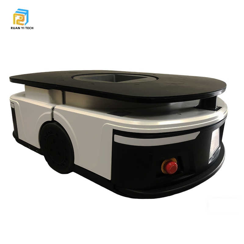 Material Handling 1000kg1500kg Automated Guided Vehicles Agv with Intelligent Solution &amp; Differential Drive