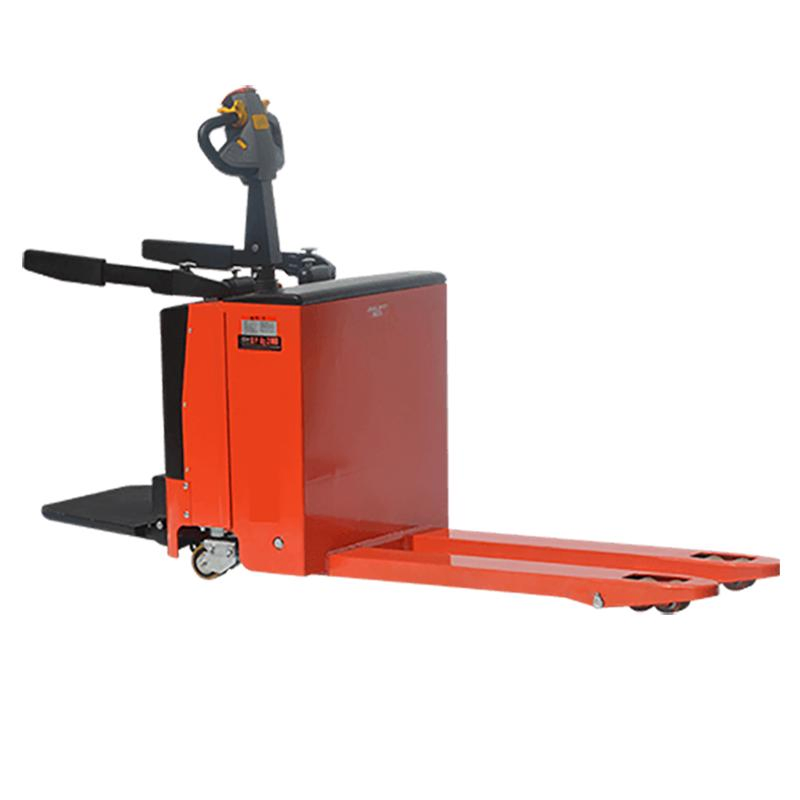 Warehouse Small Electric Hand Pallet Stacker Forklift Truck 2 Ton with 12 Months Warranty