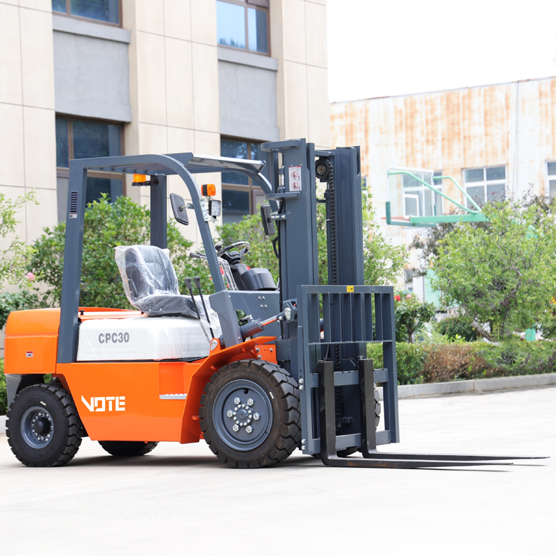 Forklift Diesel 2 Ton 3 Ton 4 Ton Forklift with Side Shift Counterbalance Diesel Forklift CE/EPA/Euro 5 Customized