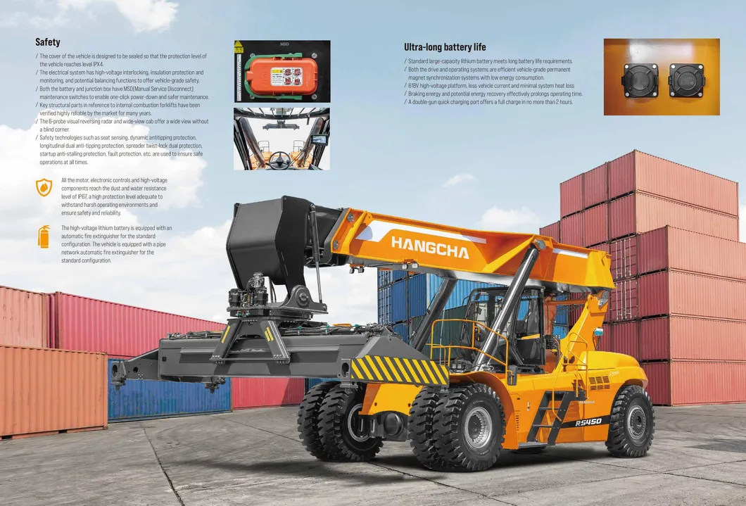 Reach Stacker Detail 4