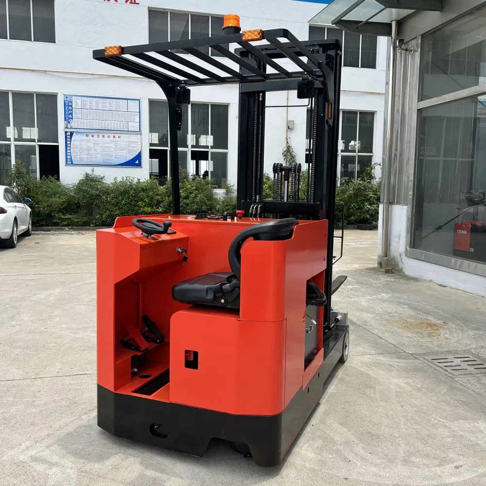 1000kg 3m/6m Side Loader Stacker Electric Pallet Truck Reach Multi Directional Forklift