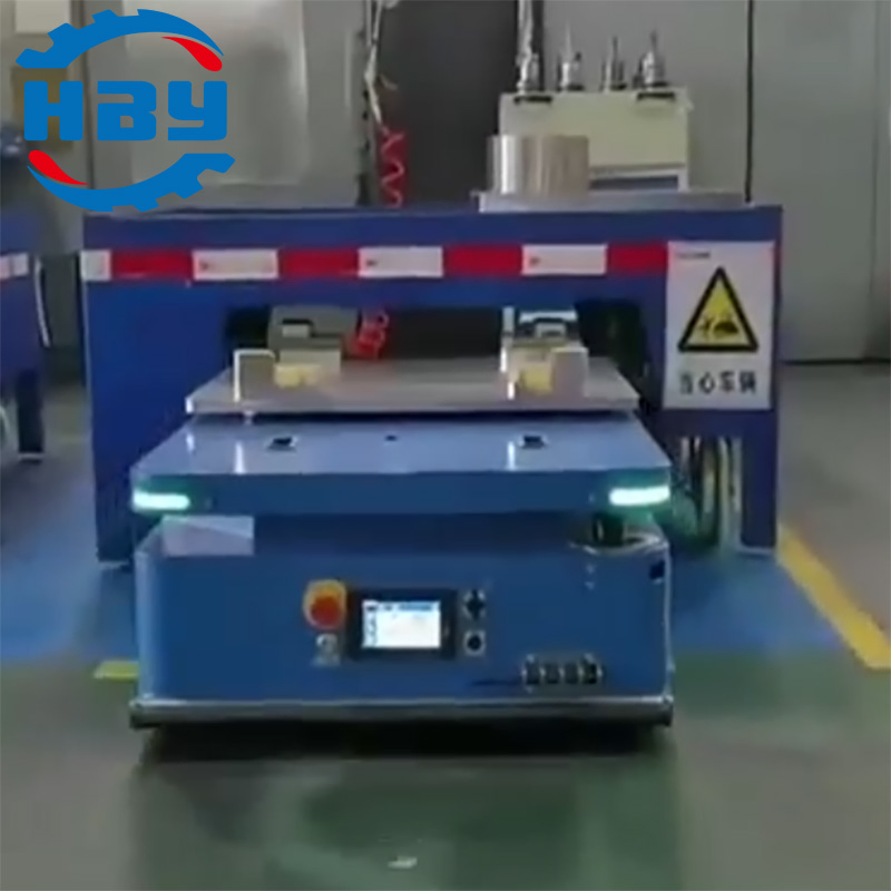 Hybrid 3000kg Heavy-Duty Agv-AMR Transport Robot for Smart Warehousing