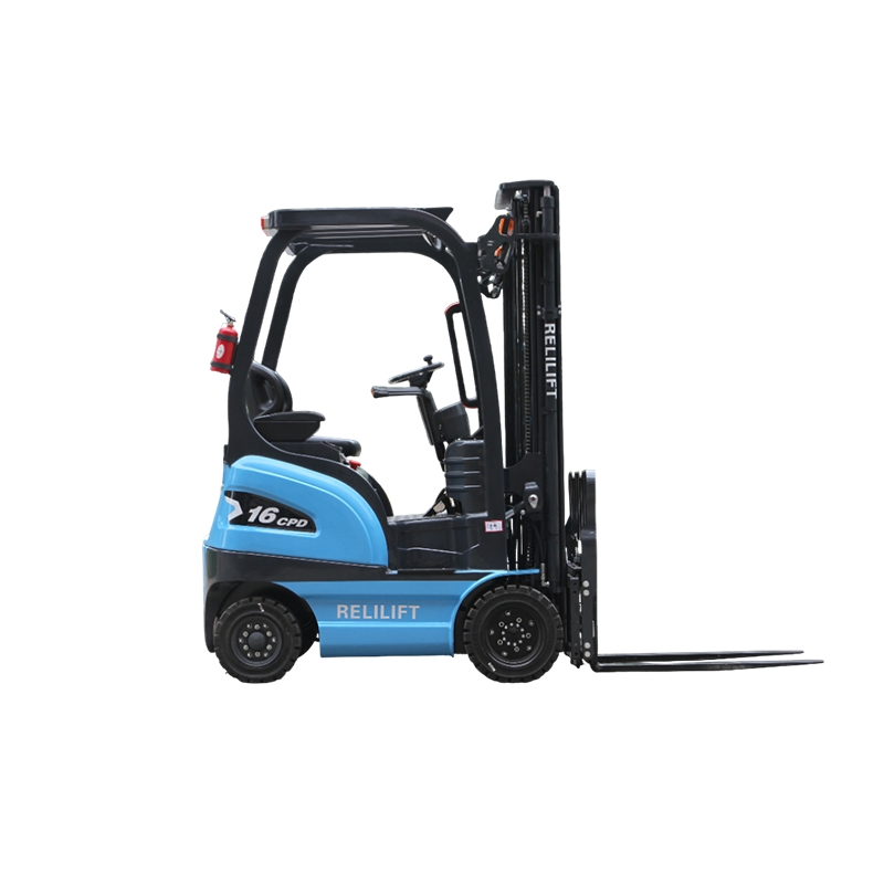 Lithium Battery Powered Warehouse Stacking 1.5 Ton Electric Forklift