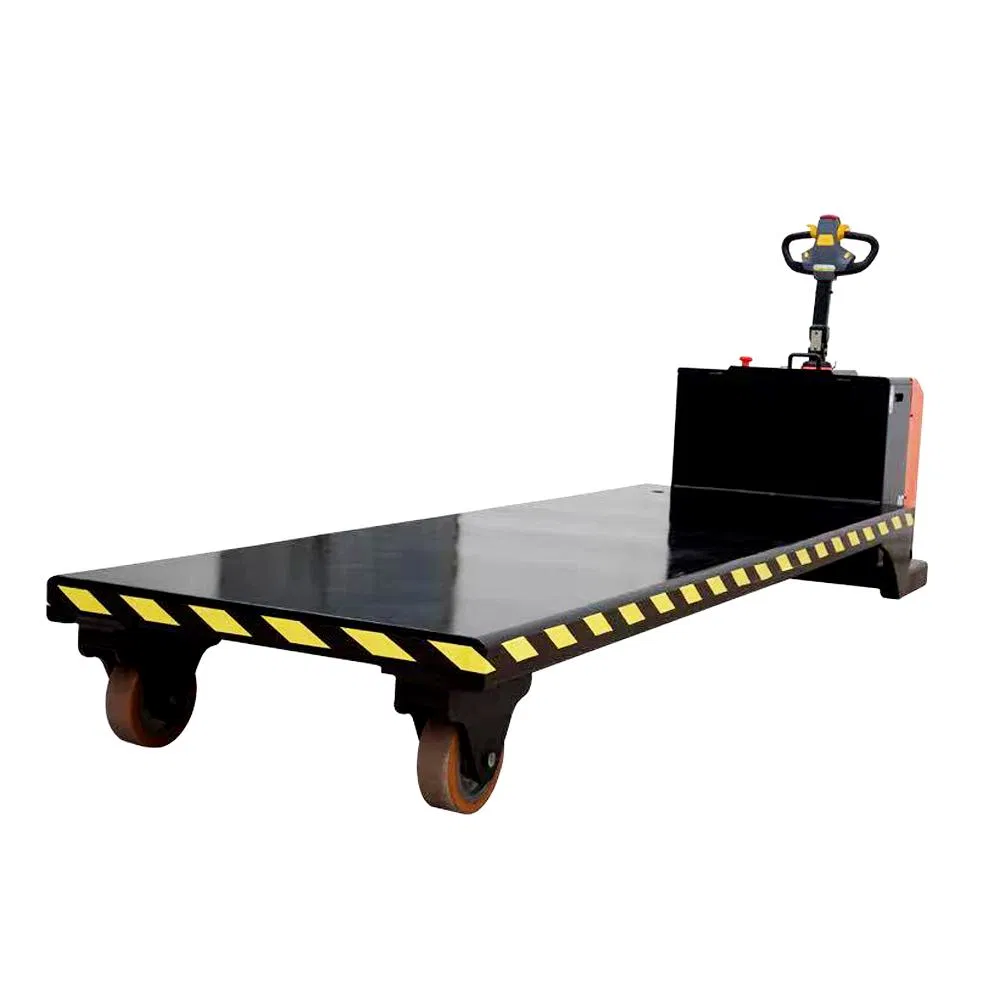 3t Electric Pallet Truck Stacker Forklift with Plate Table for Warehouse