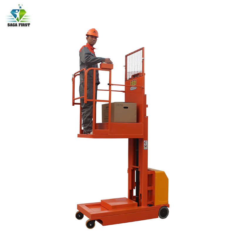 Warehouse Picking up Machine Mobile Order Picker Truck