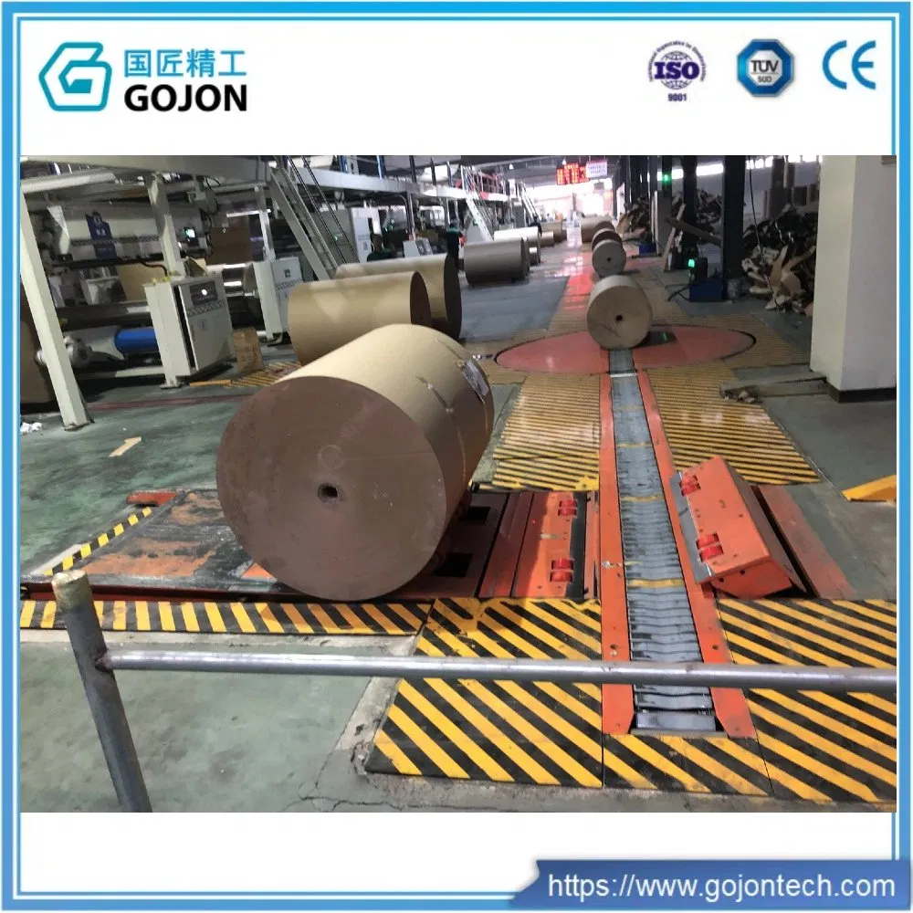 Smart Paper Roll Handling Whole Plant Logistics Board Chain Line Turntable Warehouse Production Line Reduce Labor Improve Efficiency Paper Roll System