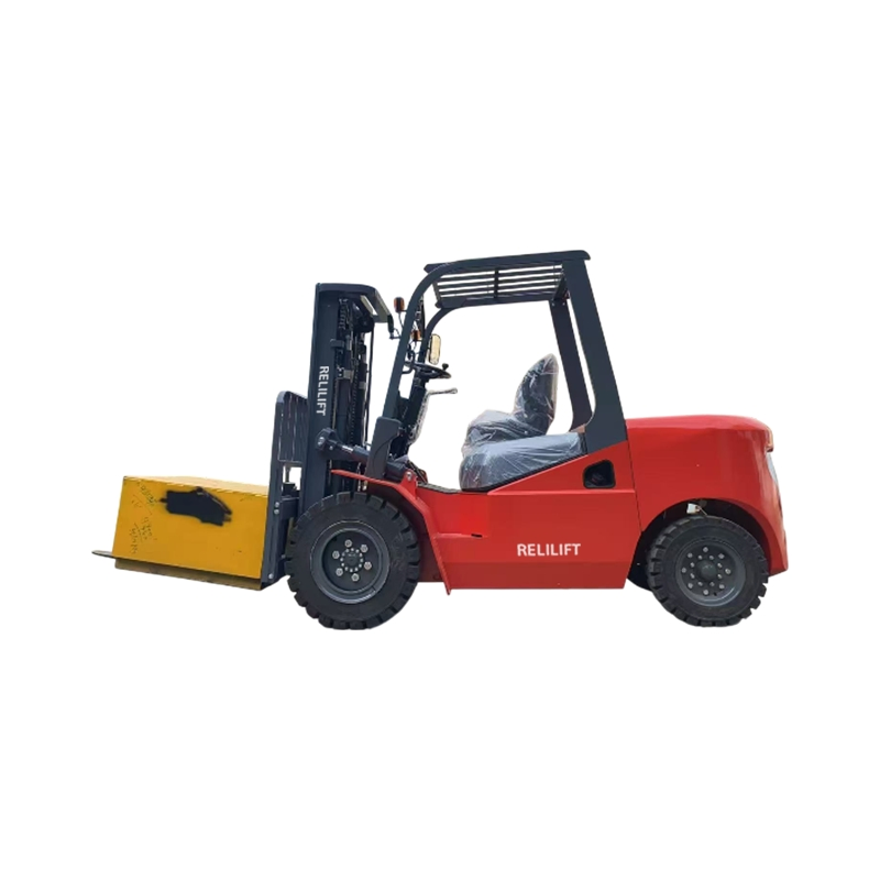 Heavy Duty Advanced Engineered Farmland Low Noise Durable Construction Counterbalance 5 Ton Diesel Forklift