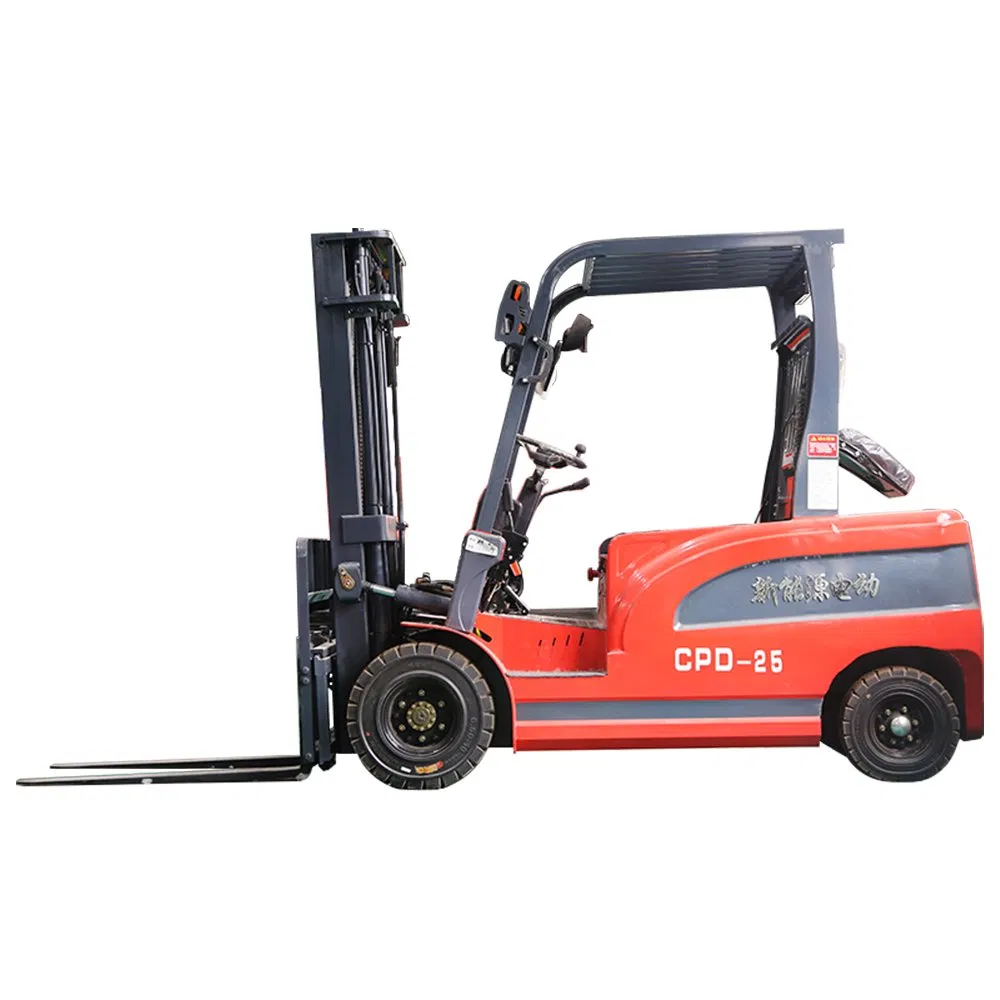 2.5 Ton Electric Forklift Truck Lithium Battery Counterbalance Forklift for Warehouse