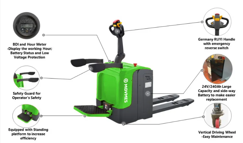 Electric Rider Pallet Truck