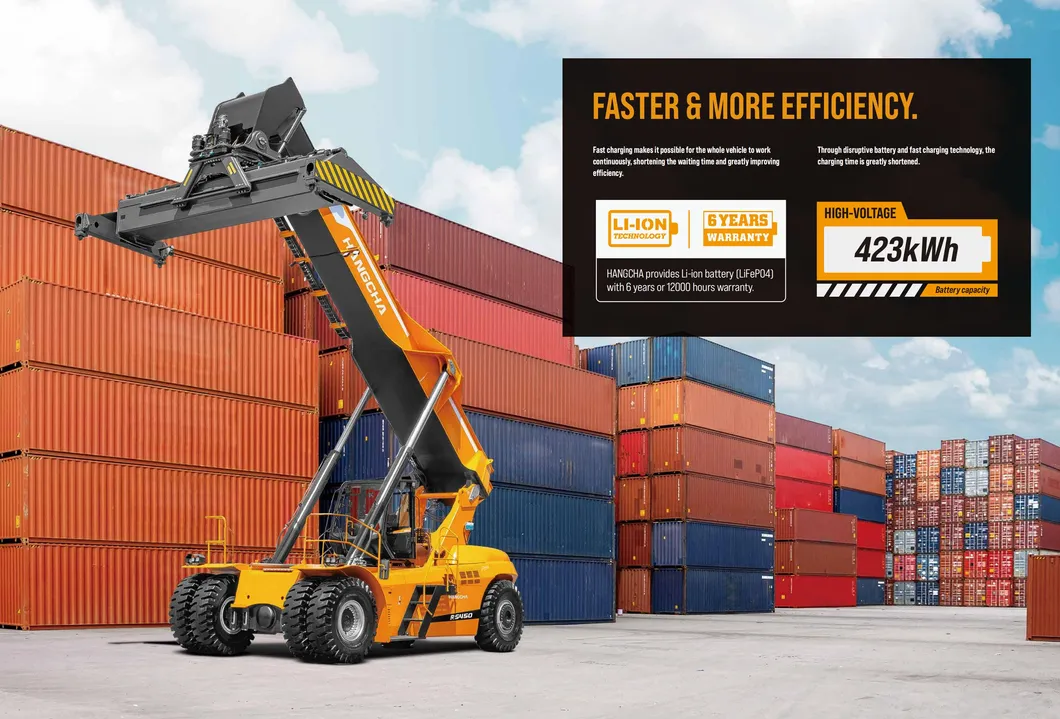 Reach Stacker Detail 2