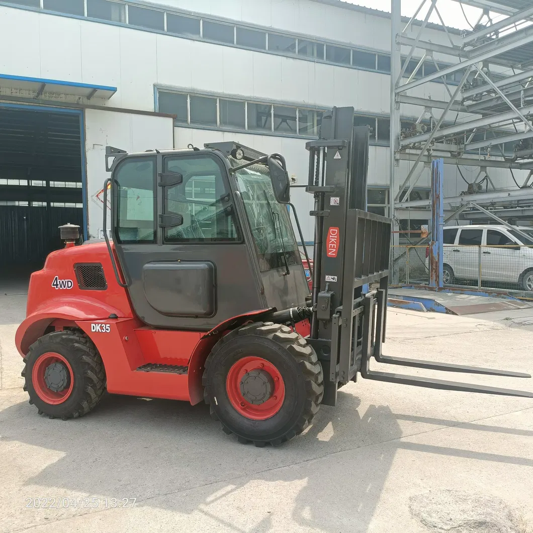 Off Road Forklift Detail