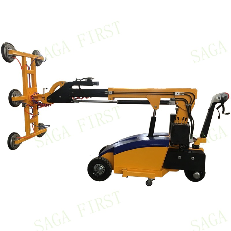 Indoor and Outdoor Vacuum Glass Lifter with Battery Flip and Rotation Vacuum Glass Lifter