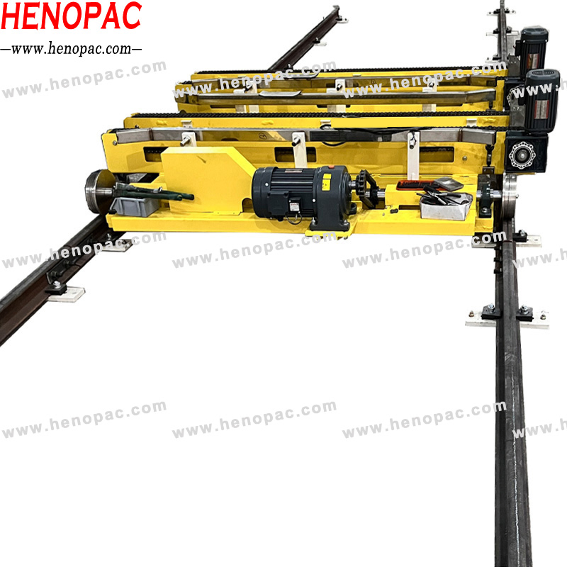 Automated Pallet Chain Conveyor Shuttle Car Pallet Shuttle for Palletized Goods