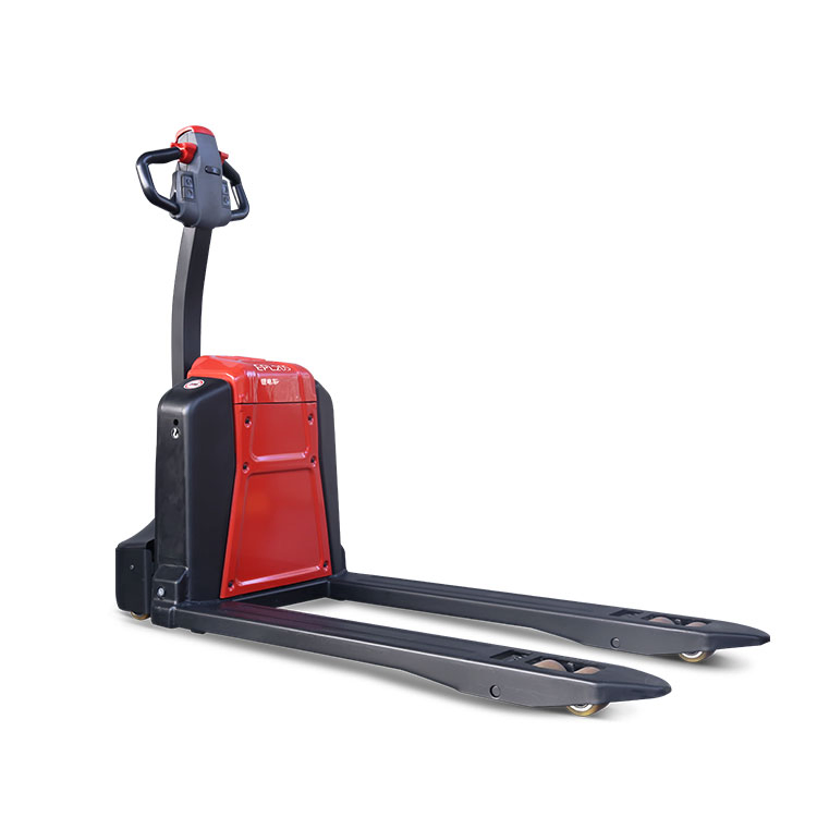 Warehouse Equipment Full Stacker 2000kg Lithium Battery Electric Pallet Truck