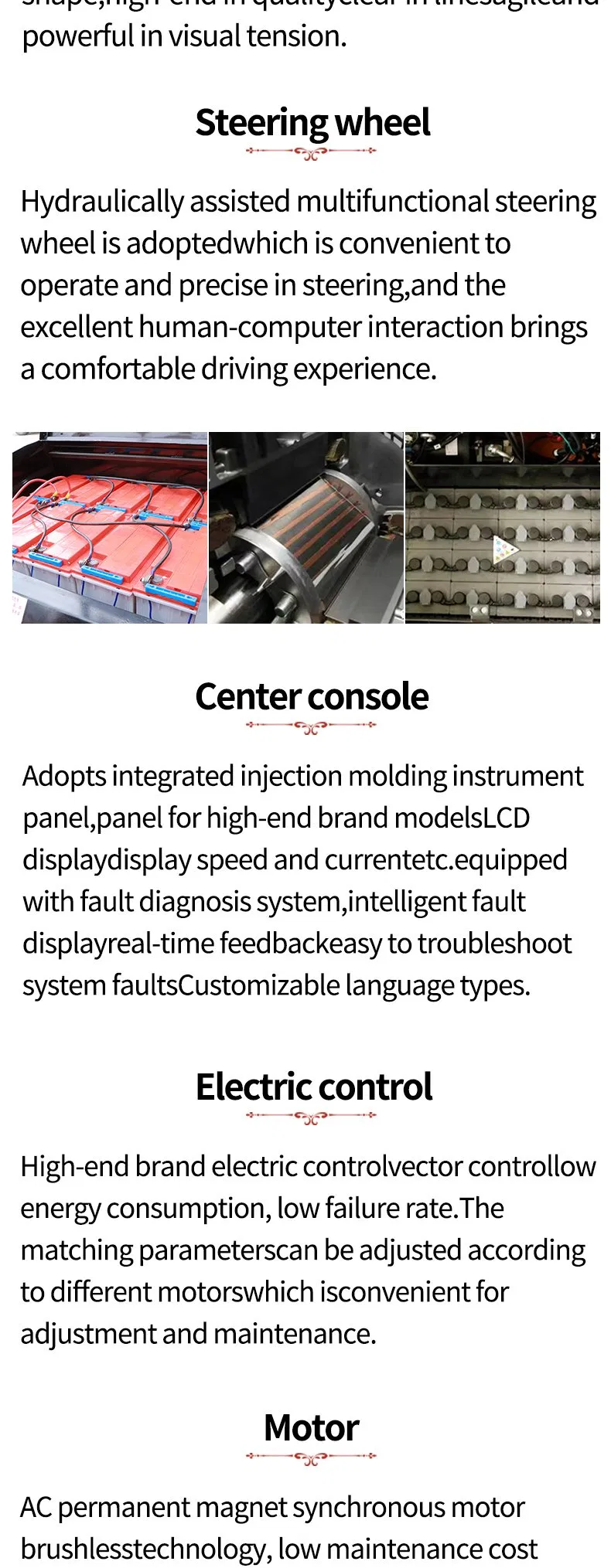Electric Forklift Components