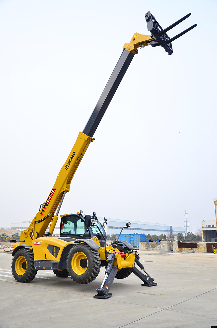 XCMG Hot Sale Xc6-3514 Used Telehandler Telescopic Handler 14m Side Loader Forklift Price