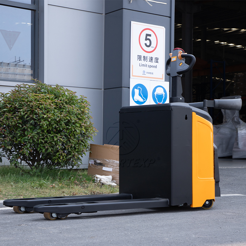 Electric Pallet Truck High Strength Electric Walkie Type Pallet Truck Stacker Forklift Very Stable 2tons 3tons on Sale